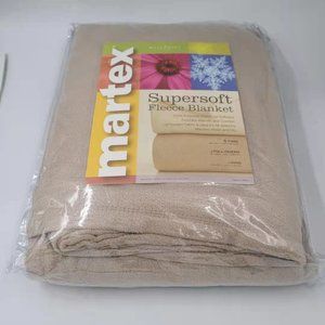 Martex Super Soft Fleece Blanket Collection Polyes